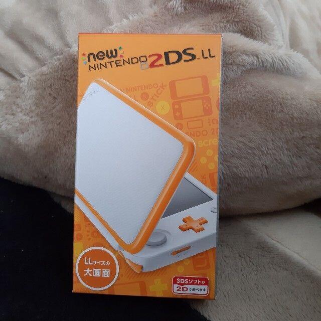 Nintendo NEW ニンテンドー 2DS LL ホワイト/オレンジ 定番人気