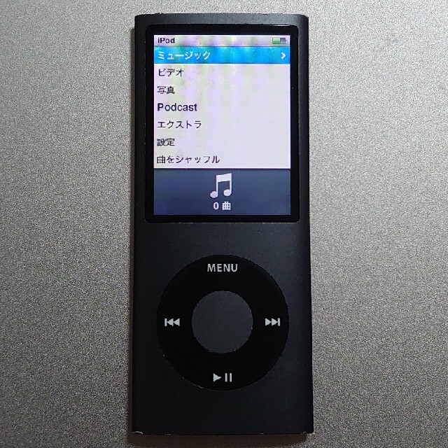 Apple(アップル)のipod nano 8gb 第5世代 動作品 スマホ/家電/カメラのオーディオ機器(ポータブルプレーヤー)の商品写真