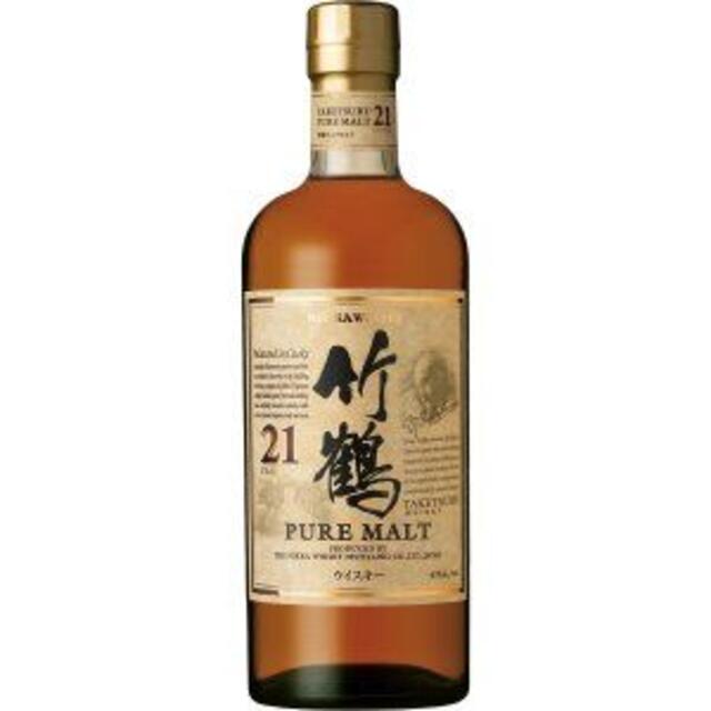 【正規通販】 竹鶴21年ピュアモルト ウイスキー
