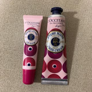 ロクシタン(L'OCCITANE)のロクシタン ヴァイオレットブーケシア ハンドクリーム リップバーム(ハンドクリーム)