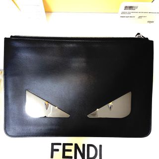 フェンディ(FENDI)の参考定価10万円✨ 新品 FENDI フェンディ バッグバグズ クラッチバッグ(セカンドバッグ/クラッチバッグ)