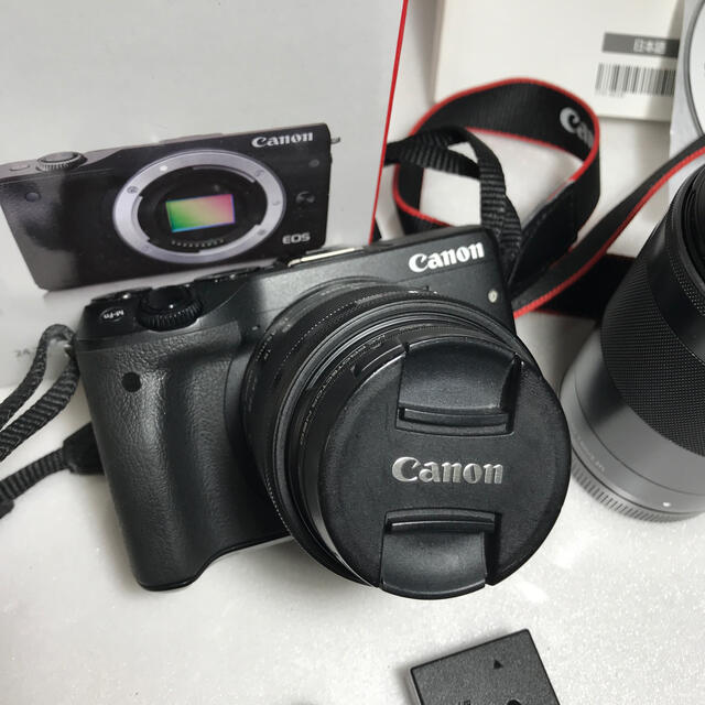 Canon eos m3 ダブルレンズキット ミラーレス一眼 Canon eos m3 ダブルレンズキット ミラーレス一眼