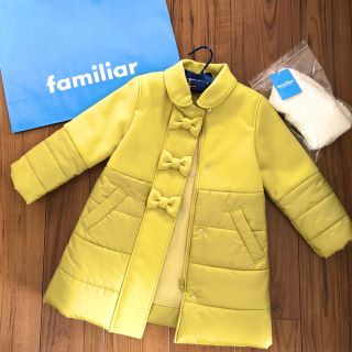 極美品　ファミリア  コート　110 familiar