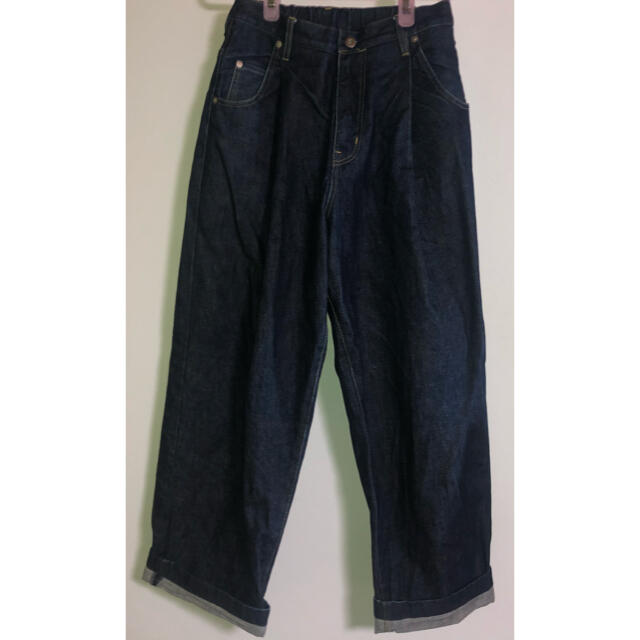 1LDK SELECT(ワンエルディーケーセレクト)のうおお様専用 NEON SIGN rigid wide denim slacks メンズのパンツ(デニム/ジーンズ)の商品写真