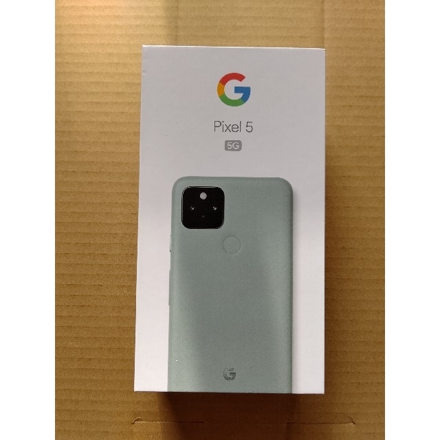 auメーカーpixel5　simフリー　新品未使用