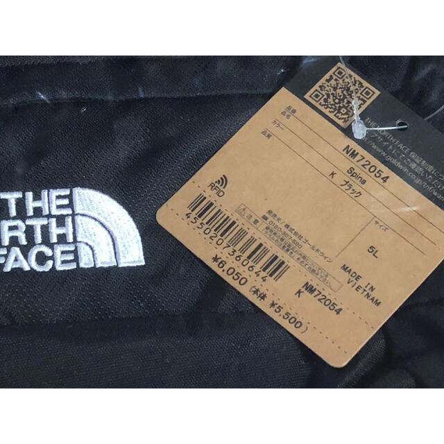 THE NORTH FACE(ザノースフェイス)のブラック★ スピナ ★ ノースフェイス ☆ウエストポーチ NM72054 メンズのバッグ(ボディーバッグ)の商品写真