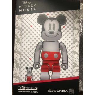 メディコムトイ(MEDICOM TOY)のBE@RBRICK FUTURE MICKEY 2nd 100％ & 400％(その他)