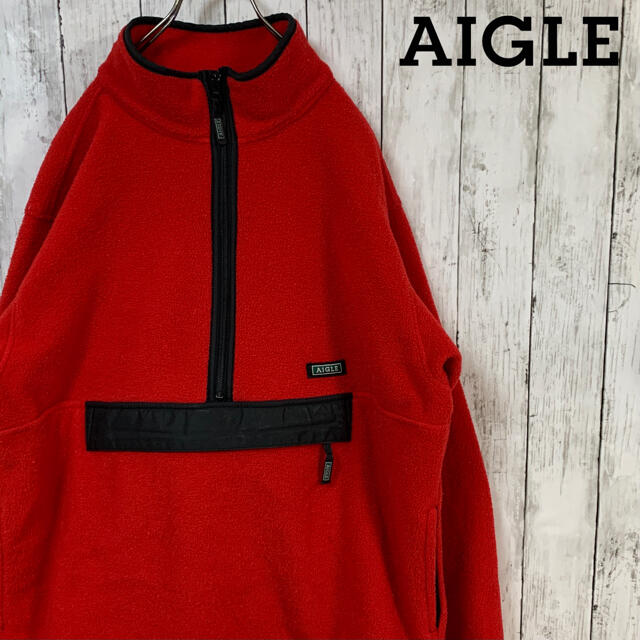 AIGLE(エーグル)のAIGLE エーグル フリースジャケット メンズのトップス(その他)の商品写真