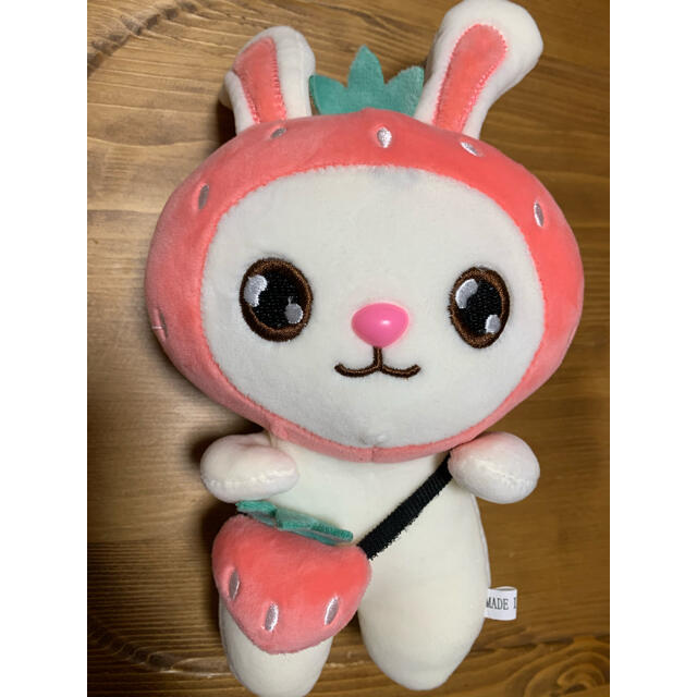 うさぎ ぬいぐるみ 兎 ウサギ もちもち 苺 いちご イチゴの通販 うさぎ ぬいぐるみ 兎 ウサギ もちもち 苺 いちご イチゴの通販