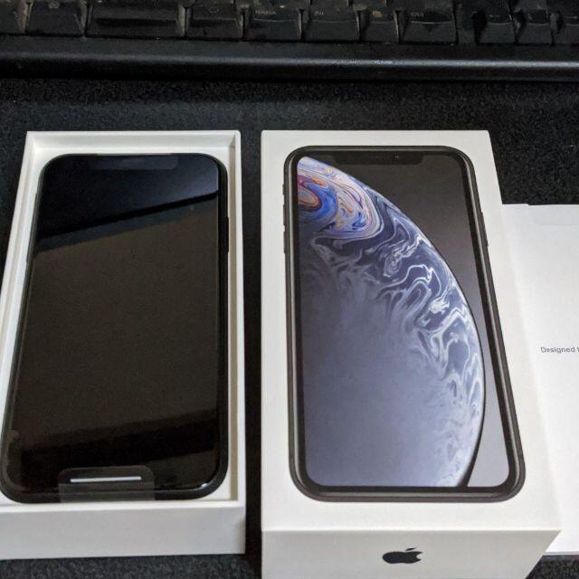 iPhone XR Black 64 GB docomo版 SIMロック解除済
