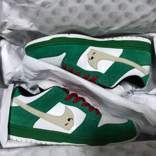 Warren Lotas Jason Dunk Low Green 27.5cm(スニーカー)