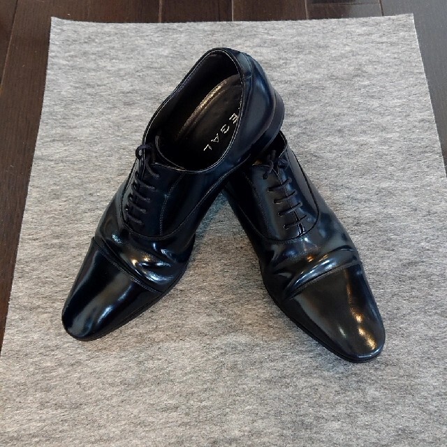 REGAL(リーガル)のリーガル REGAL 革靴 25cm 黒 ブラック メンズの靴/シューズ(ドレス/ビジネス)の商品写真