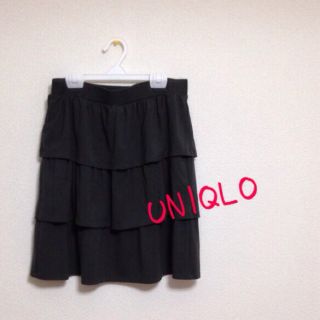 ユニクロ(UNIQLO)のUNIQLO＊フリルスカート(ミニスカート)