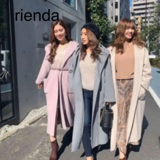 rienda  フードガウン　引っ越しのため値下げ中❗️