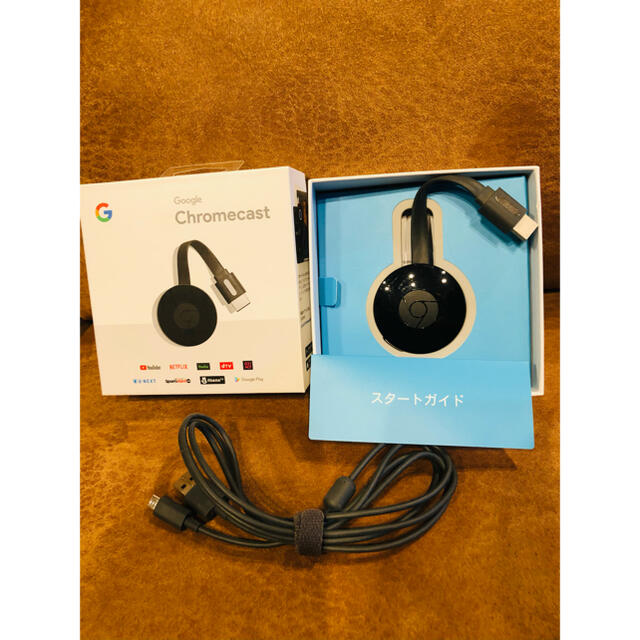 Google(グーグル)のGoogle Chromecast グーグルクロームキャスト スマホ/家電/カメラのテレビ/映像機器(その他)の商品写真