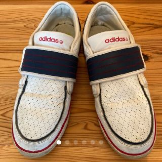 アディダス(adidas)のスタンスミスと一味違うadidas トリコロール ベルクロ スニーカー　28cm(スニーカー)