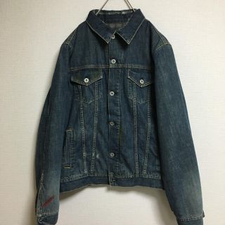 ステューシー ダメージ ジージャン/デニムジャケット(メンズ)の通販 7 割引価格購入 ステューシー ダメージ加工 Gジャン デニムジャケット Mサイズ Gジャン/デニムジャケット