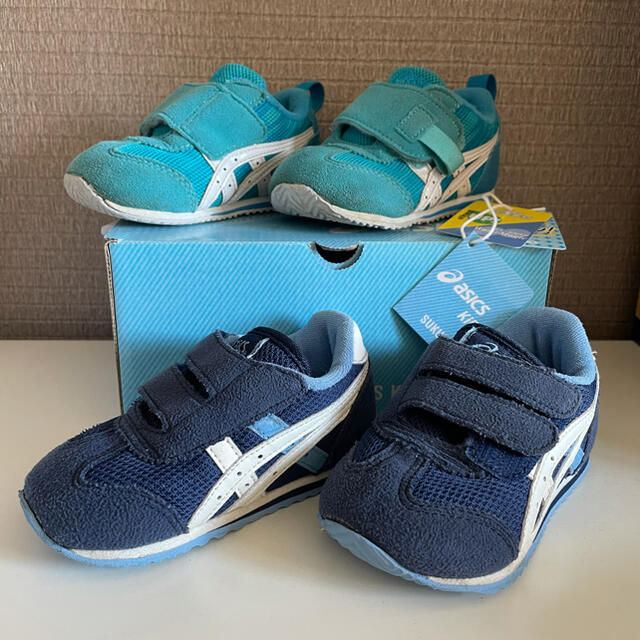 asics(アシックス)のasics スクスクスニーカー2足セット 13.0 キッズ/ベビー/マタニティのベビー靴/シューズ(~14cm)(スニーカー)の商品写真