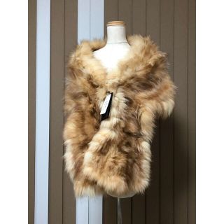 【処分SALE】定価14万円 FUR COLLECTION フォックスショール (マフラー/ショール)