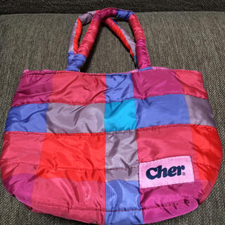 シェル(Cher)の新品未使用 雑誌付録 cher キルティングトートバッグ(トートバッグ)