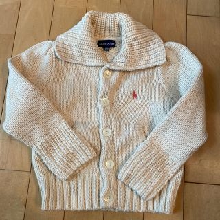 ラルフローレン(Ralph Lauren)のラルフローレン ニットカーディガン 100 生成 BURBERRY(カーディガン)