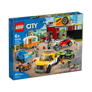 レゴ(Lego)のレゴシティ　60258 車の修理工場　LEGO 新品　送料込み(積み木/ブロック)
