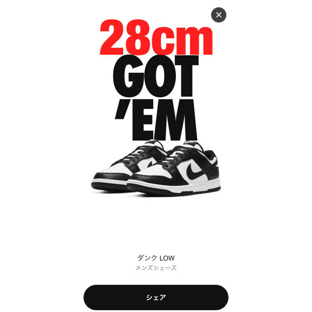 NIKE ブラック ブラック ダンク ダンク 靴/シューズ 28cm NIKE ブラック ブラック ダンク ダンク 靴/シューズ 28cm