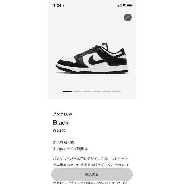 NIKE DUNK LOW ナイキ  ダンク　27.5スニーカー