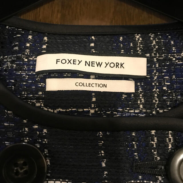 FOXEY(フォクシー)の期間限定出品　フォクシー　ツイードジャケット レディースのジャケット/アウター(ノーカラージャケット)の商品写真