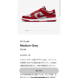 ナイキ(NIKE)のNike dunk low 27.5(スニーカー)