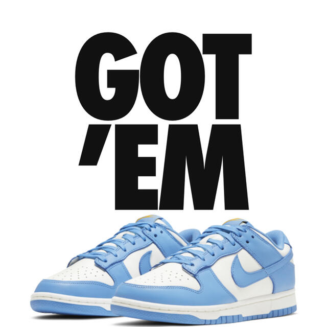 NIKE DUNK WMNS ウィメンズ ダンク LOW Coast UNCレディース