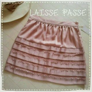 レッセパッセ(LAISSE PASSE)の☆新品☆レッセパッセ　レーススカート☆(ミニスカート)