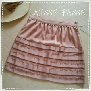 レッセパッセ(LAISSE PASSE)の☆新品☆レッセパッセ　レーススカート☆(ミニスカート)