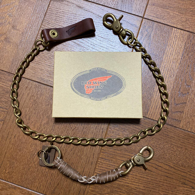 REDWING - 【新品・即購入可】RED WING ウォレットチェーンの REDWING - 【新品・即購入可】RED WING ウォレットチェーンの