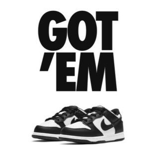 ❝専用❞NIKE DUNK LOW PS "WHITE/BLACK(スニーカー)