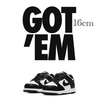 ナイキ(NIKE)のNIKE DUNK LOW ベビー　ダンク16cm(スニーカー)