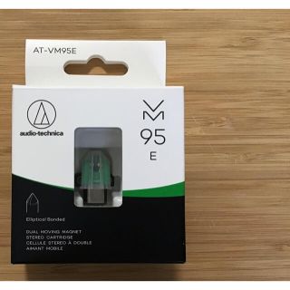 オーディオテクニカ(audio-technica)のオーディオテクニカ　AT-VM95E カートリッジ　送料込み　動作確認済み(レコード針)