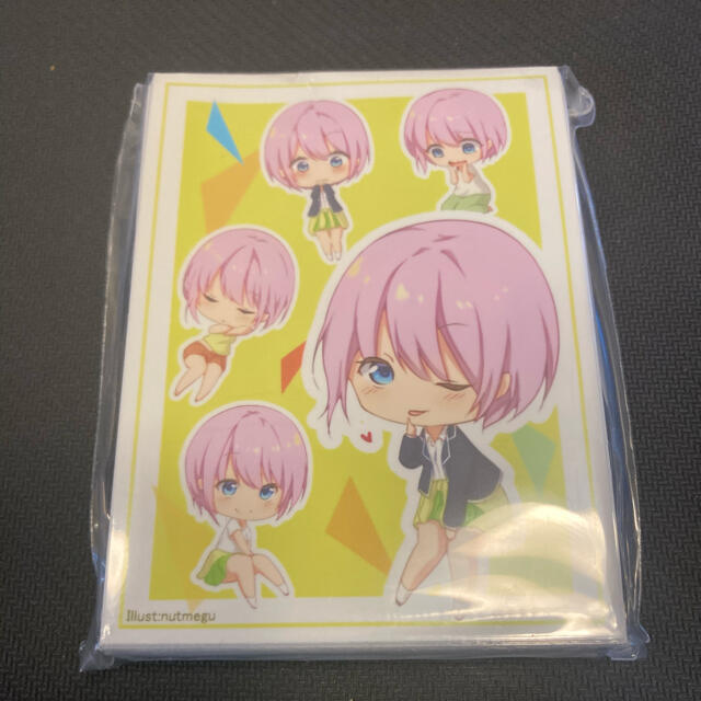 未開封】 五等分の花嫁 中野一花 スリーブ 色濃く プレイマット 未開封】 五等分の花嫁 中野一花 スリーブ 色濃く プレイマット