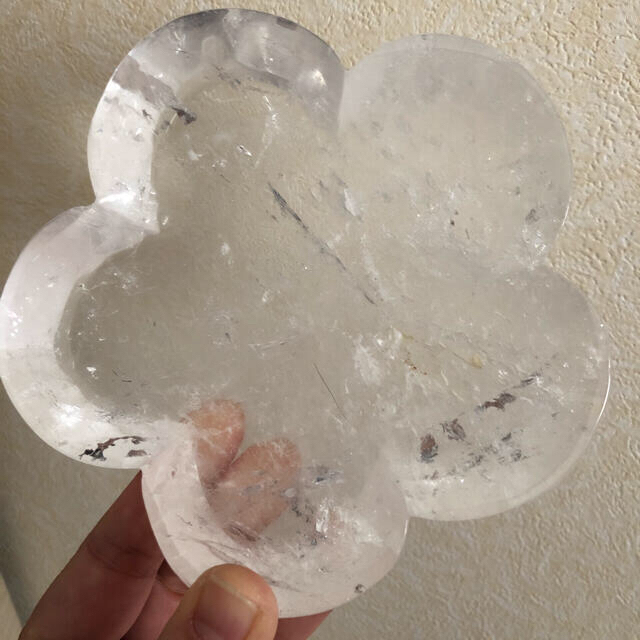 水晶 クォーツ お花 天然石 M'sさま専用 インテリア小物 インテリア