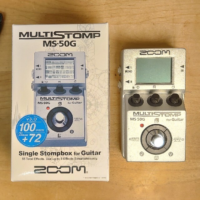 完品　ZOOM MS-50G MULTI STOMP