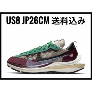 ナイキ(NIKE)のSACAI × NIKE VAPOR WAFFLE US8 JP26cm(スニーカー)