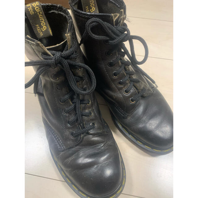 Dr.Martens(ドクターマーチン)のドクターマーチン　ブーツ　黒　メイドインイングランド　size7 メンズの靴/シューズ(ブーツ)の商品写真