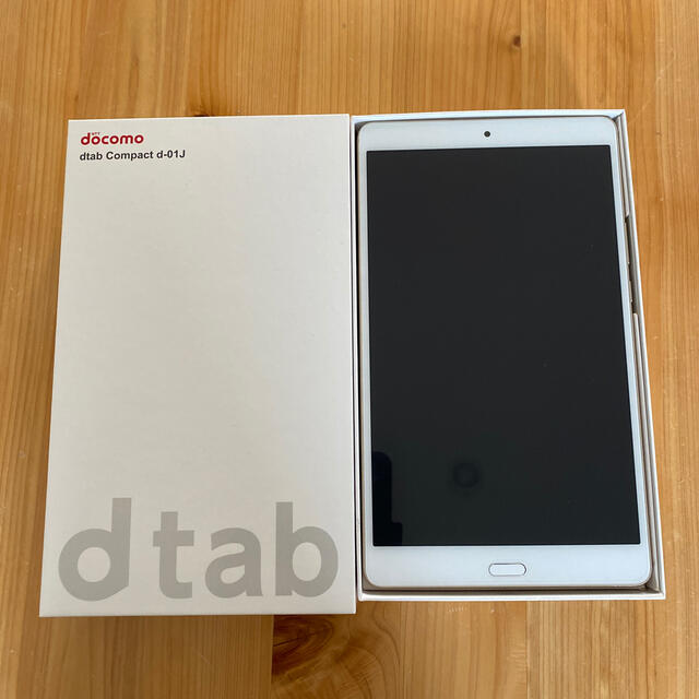 docomo d-01j dタブ　ゴールド　★dtab HUAWEI