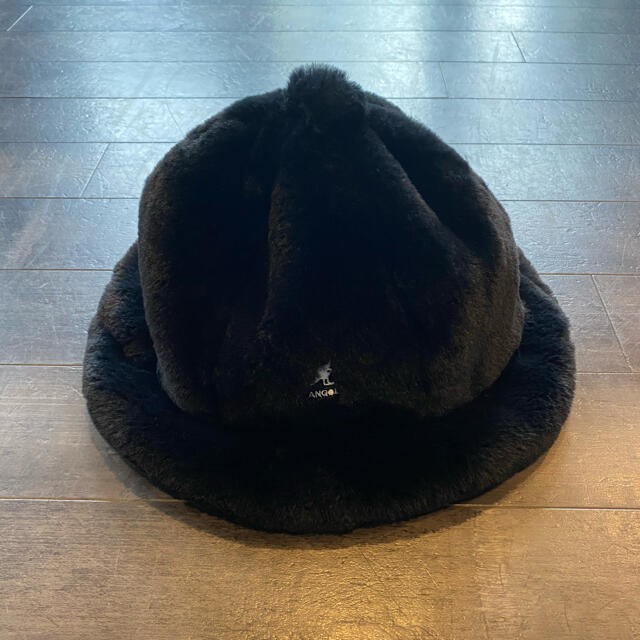 KANGOL(カンゴール)のKANGOL Faux Fur Casual L black メンズの帽子(ハット)の商品写真