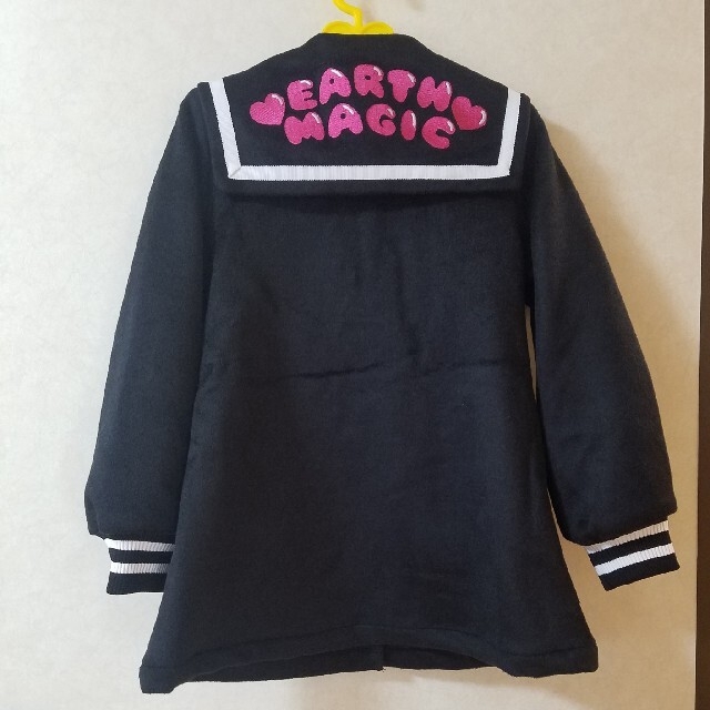 EARTHMAGIC(アースマジック)の新品タグ付き　EARTHMAGIC セーラー　コート　120 キッズ/ベビー/マタニティのキッズ服女の子用(90cm~)(ジャケット/上着)の商品写真