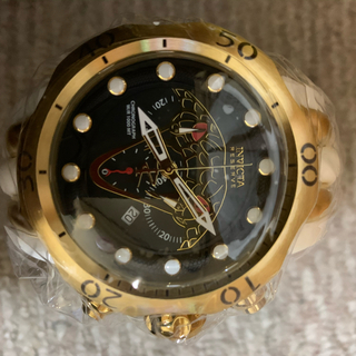 インビクタ(INVICTA)のインビクタ海外モデル日本未販売リザーブベノムゴールドアナログメンズ腕時計(腕時計(アナログ))