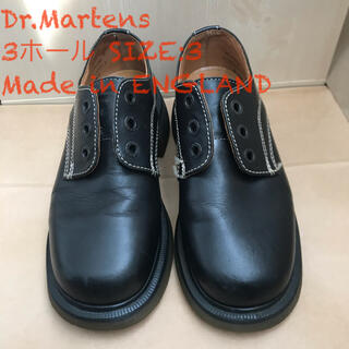 ドクターマーチン(Dr.Martens)のDr.Martens 3ホール SIZE:3 Made in ENGLAND(ローファー/革靴)