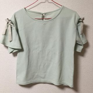 マジェスティックレゴン(MAJESTIC LEGON)のマジェ 肩開きトップス(Tシャツ(半袖/袖なし))