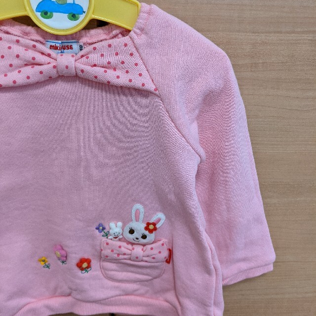 mikihouse - 【美品】ミキハウス90トレーナーの通販 by Mari's shop|ミキハウスならラクマ