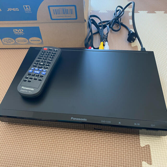 Panasonic(パナソニック)のPanasonic DVDプレーヤー(再生専用) スマホ/家電/カメラのテレビ/映像機器(DVDプレーヤー)の商品写真